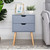 Modern Nightstand, End Table, Side Table with Storage Drawer, Living Room Bedroom Furniture