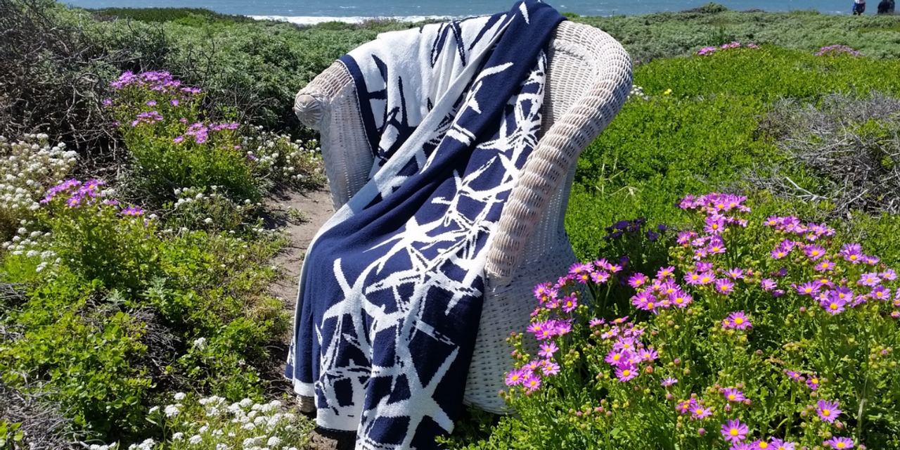 Lux Eco-Knit Coastal Throws