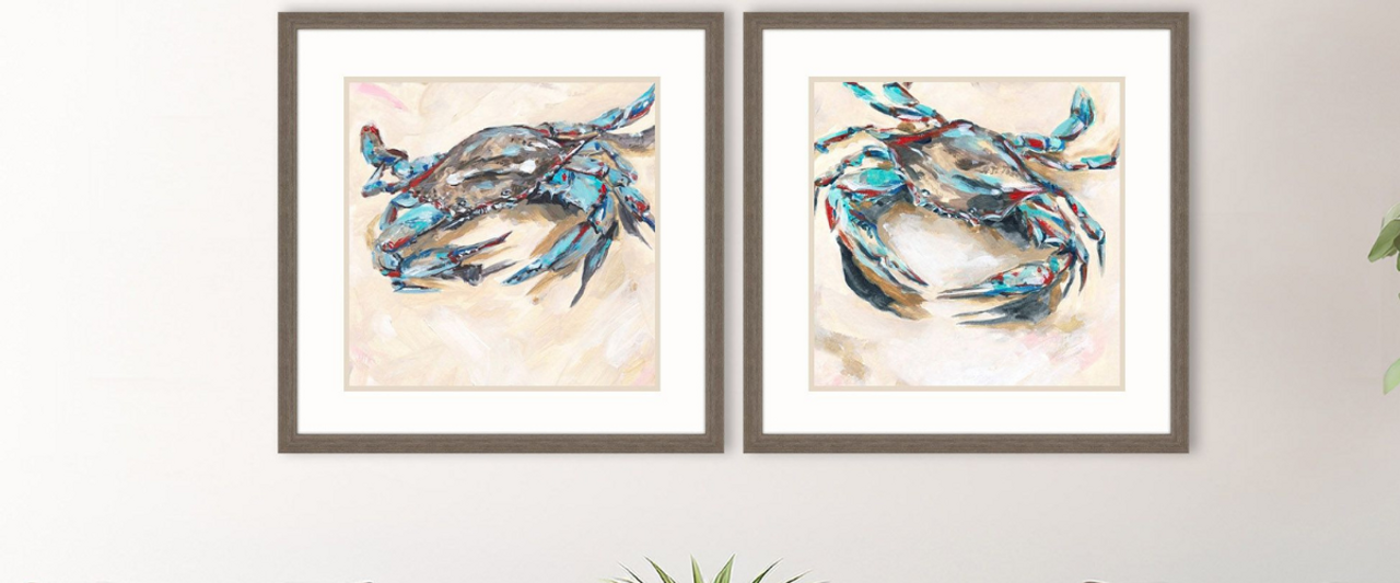 Crab and Lobster Wall Art