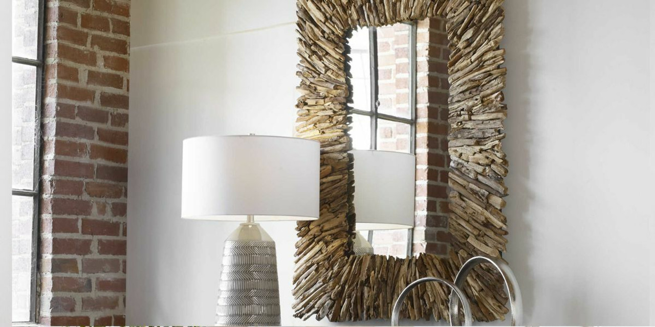 Bernards Asheville Driftwood Mirror