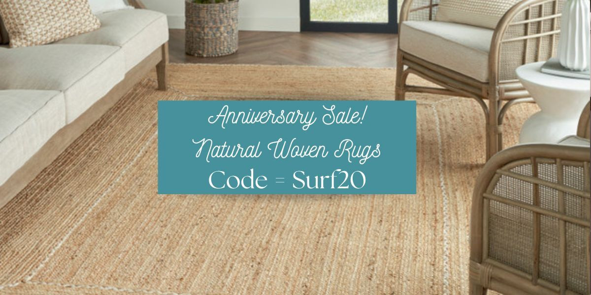 Woven Natural Rugs - Sale