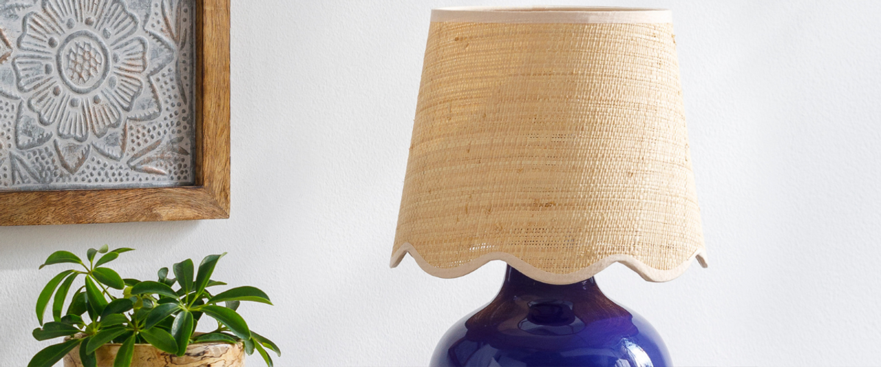 Trendy Scallop Shade Lamps