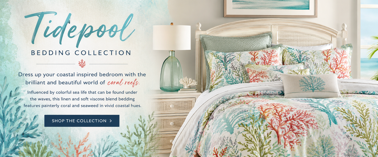 Tidepool Bedding Collection