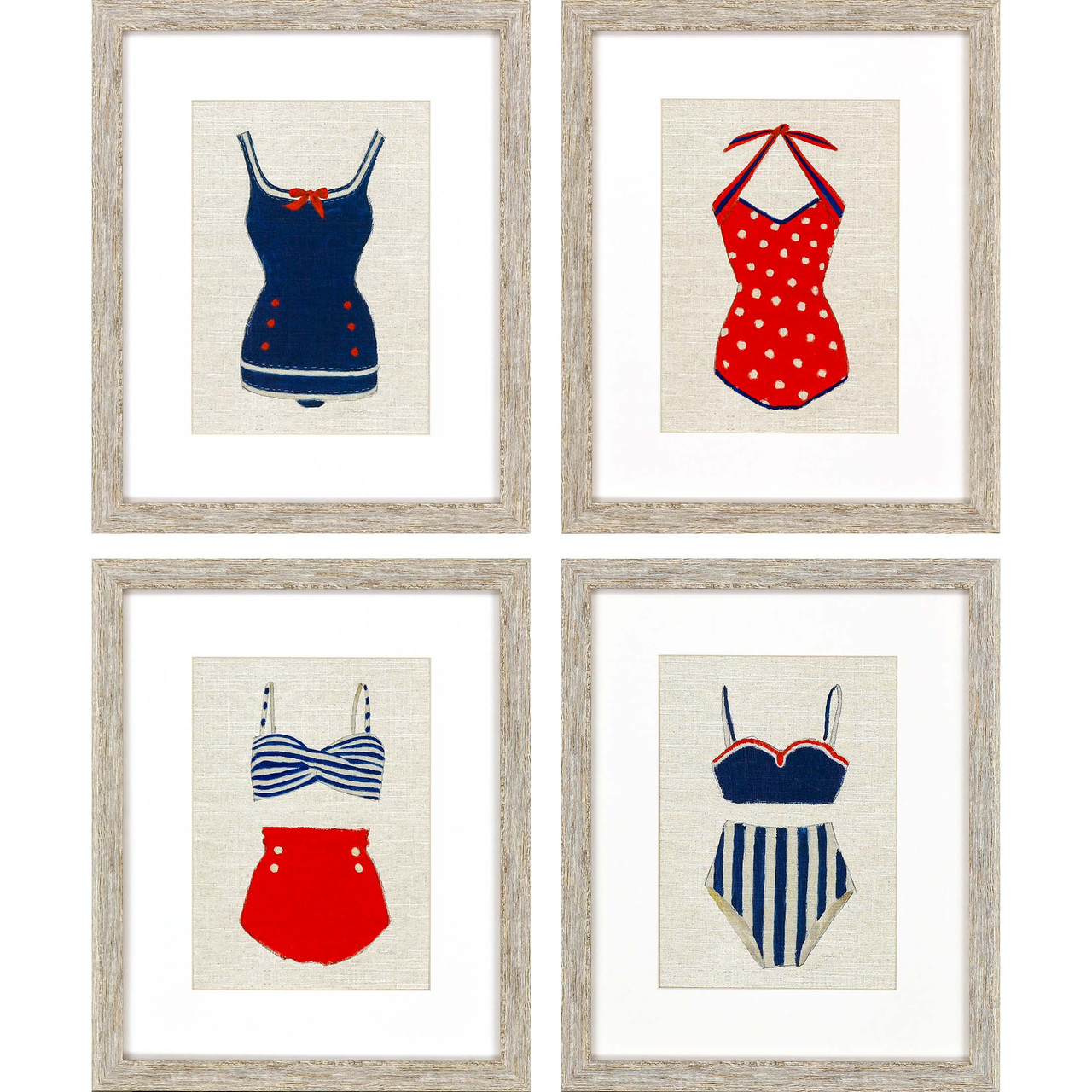 Framed sales vintage swimsuits