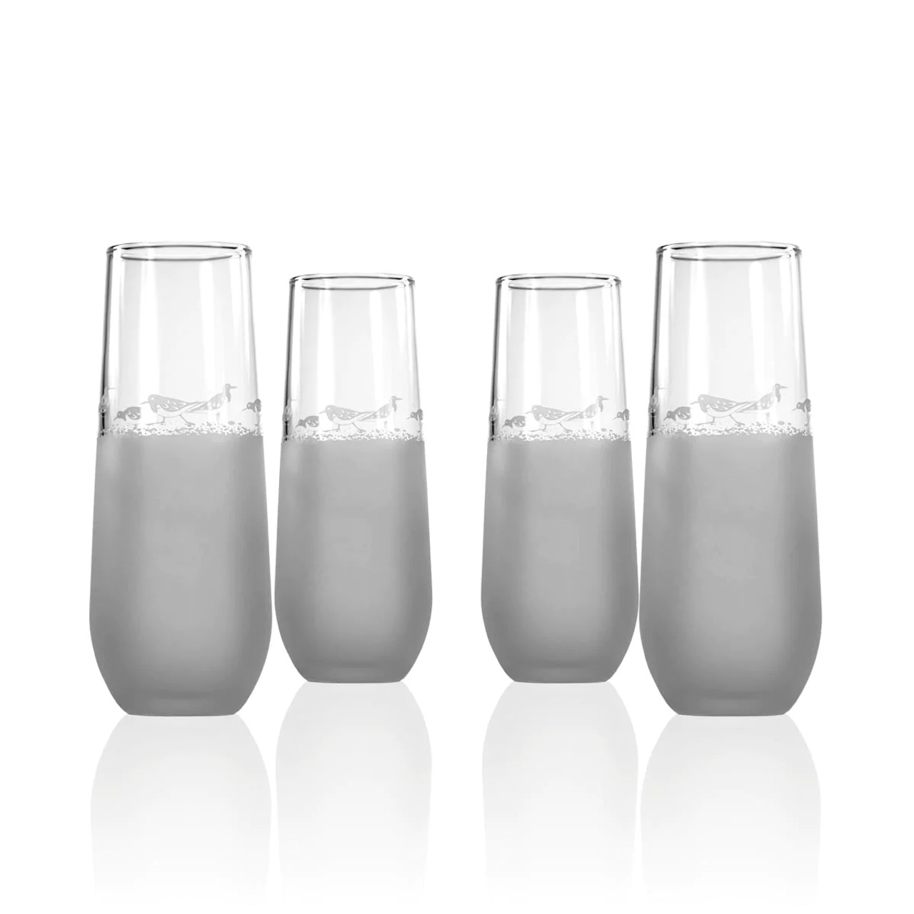 Stemless Flute Glass Set (2)