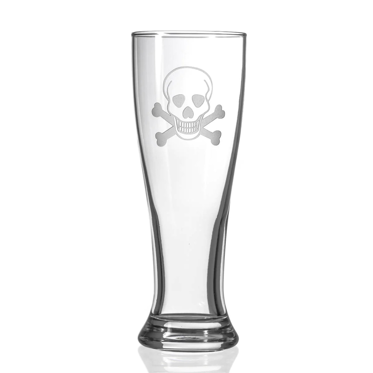 Rolf Glass Skull & Bones Martini Glasses - Single Glass