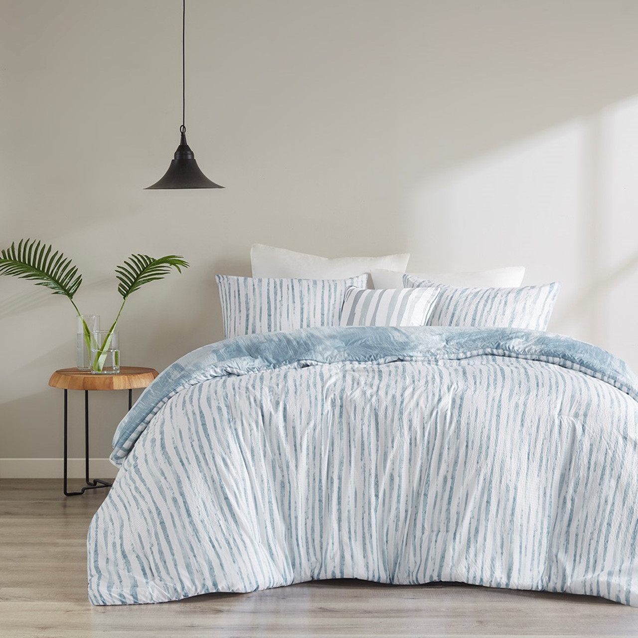 Seersucker Fabric Bedding Set