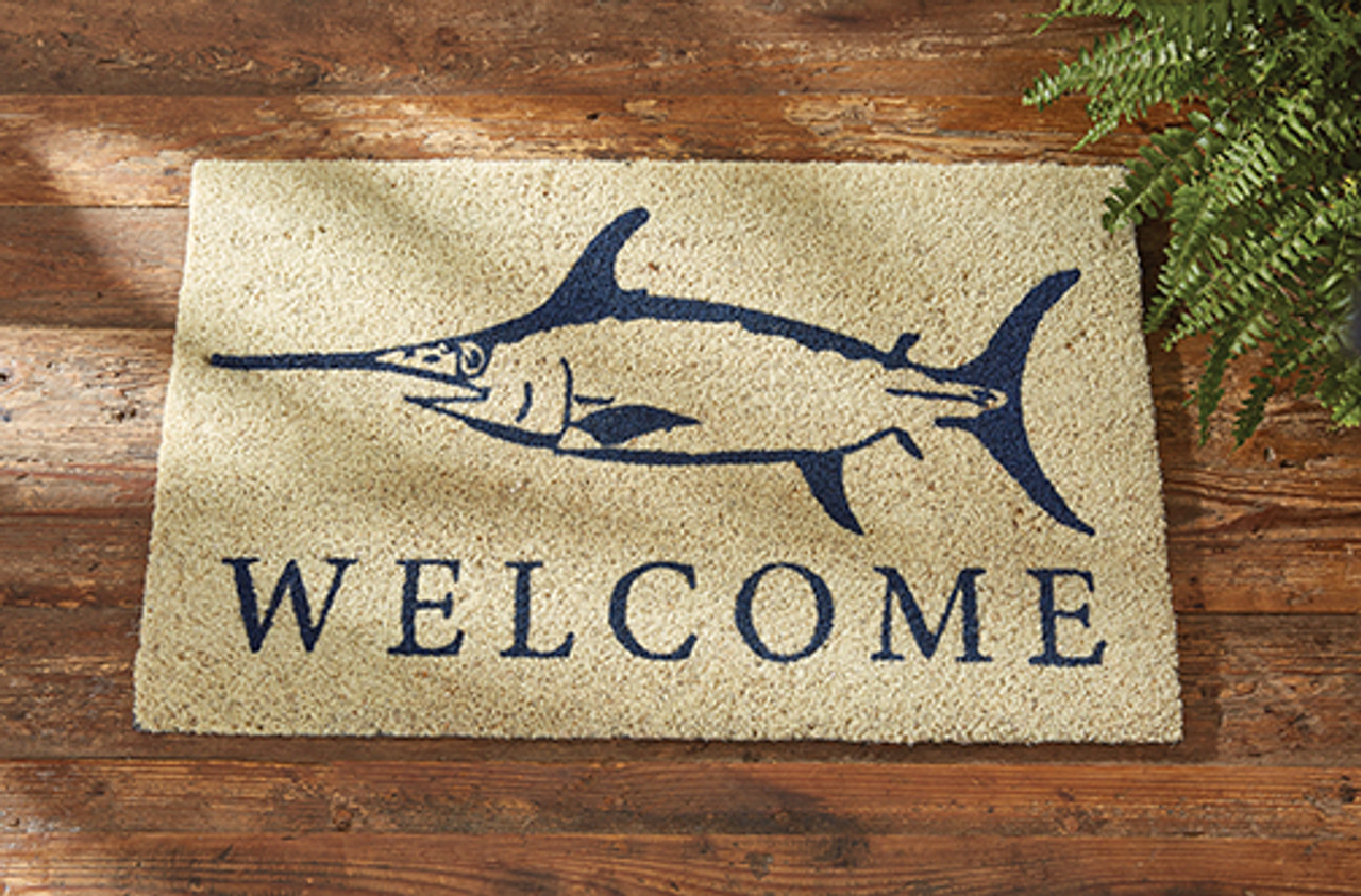 Nautical Door Mats  Caron's Beach House