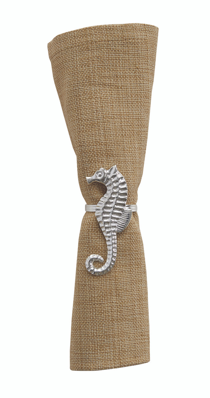 Caron's Beach House Seahorse Napkin Rings - Thumbnail 2