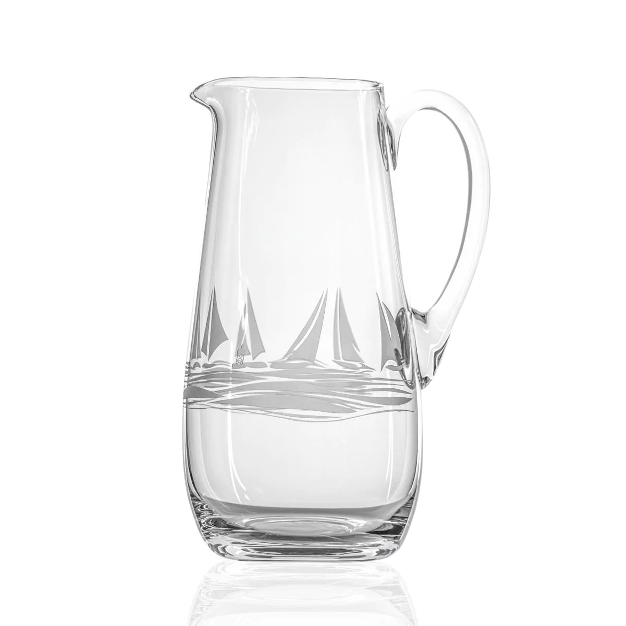 Tall Bubble Glass Pitcher - Whisk