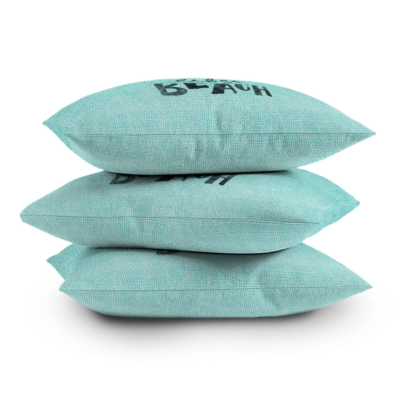 Caron's Beach House Throw Pillow