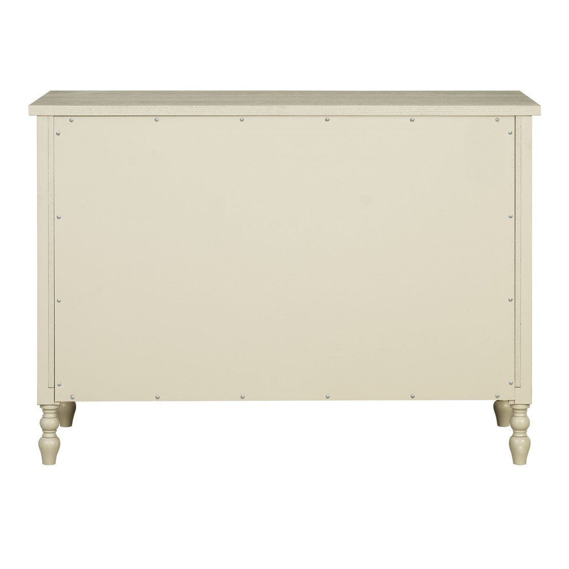 Havenport Antique Cream 6-Drawer Dresser | Caron's Beach House