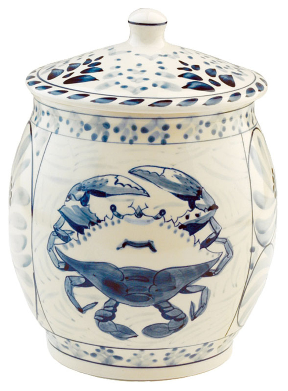 Blue Crab Ceramic Mug  Shore Decor Coastal Home Furnishings