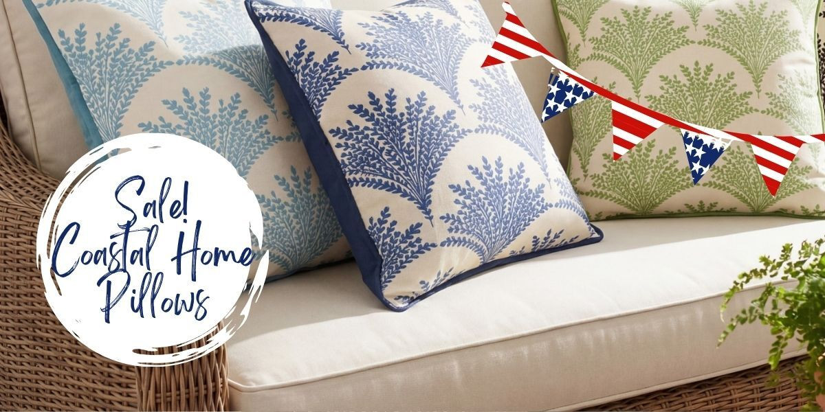 Coastal Pillow Sale
