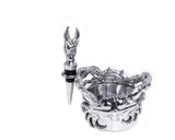 Crab Wine Caddy and Stopper Set Crab Wine Caddy and Stopper Set