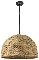 Shoreline Pendant in Natural Seagrass Shoreline Pendant in Natural Seagrass