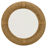 Round Rope-Wrapped Mirror Round Rope-Wrapped Mirror