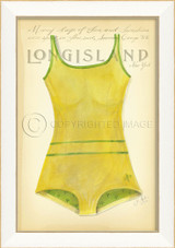 Vintage Swimsuit Art - Long Island Vintage Swimsuit Art - Long Island