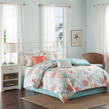Coral-Orange + Turquoise: 10 Coastal Room Ideas for Inspiration Coral-Orange + Turquoise: 10 Coastal Room Ideas for Inspiration