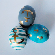 Beachy Fun Easter Eggs - 10 Ideas to Try!