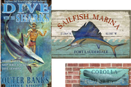 Beach Signs - The Perfect Wall Companion