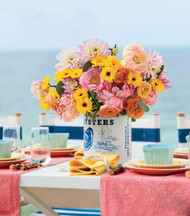 Coastal Spring Inspiration - Hot Pink and Yellow