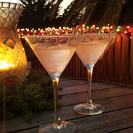 Candy Cane Holiday Martinis