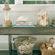 Shell Bookends - Decorative Accents - Inviting Home