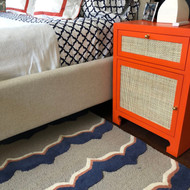 Orange + Classic Blues = Perfect Pairing