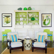 10 Favorite "Green" Coastal Decorated Rooms!