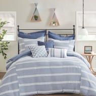 Spring and Summer Coastal Bedding: Comforter or Duvet?