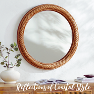 Five Easy Ideas for Coastal Styled Mirror Decor