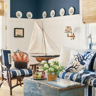 Navy Blue Nantucket Dreams