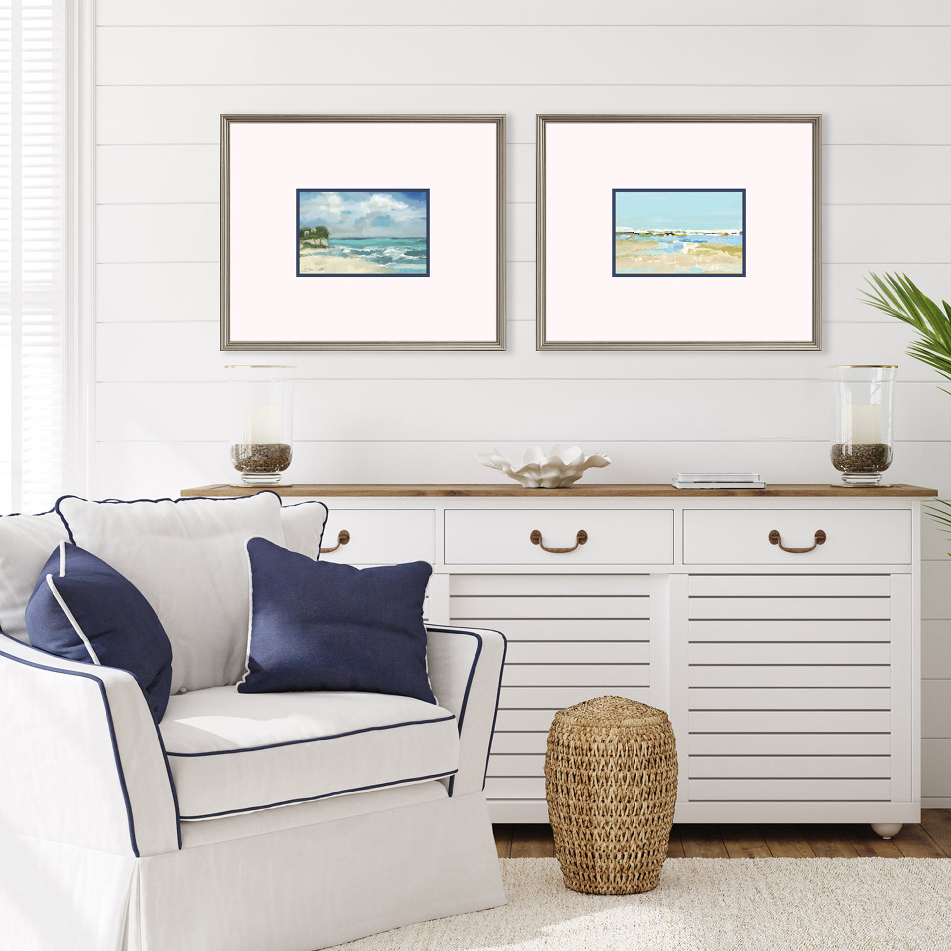 Contemporary Coastal Wall Art Caron's Beach House
