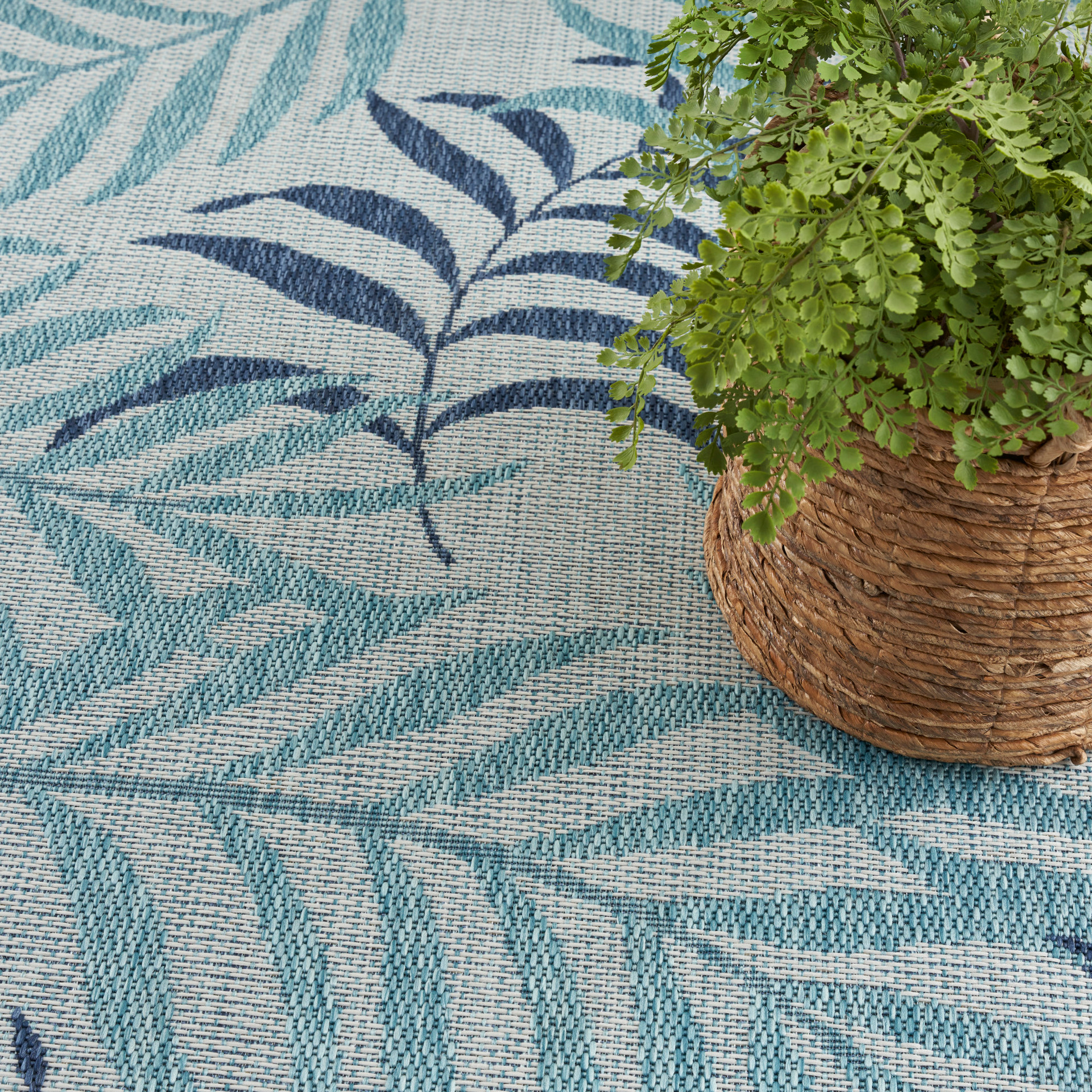 Coastal Indoor-Outdoor Area Rugs | Caron's Beach House