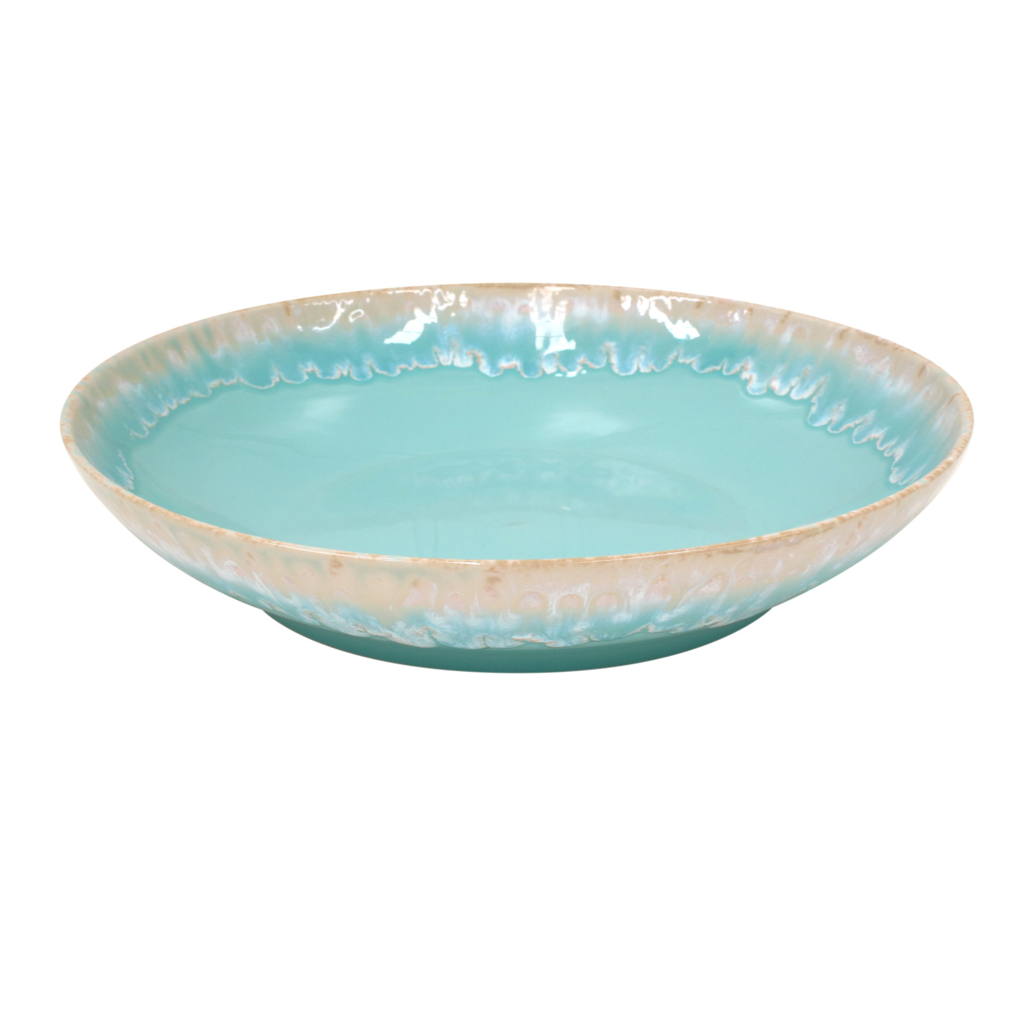 pasta serving bowl with wide lip