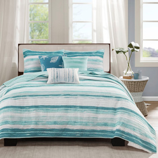 Coastal and Beach Style Quilted Bedding |Caron's Beach House