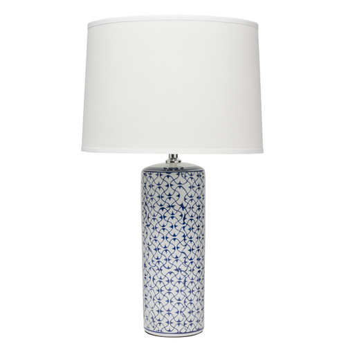 Vivian Table Lamp in Blue Ceramic