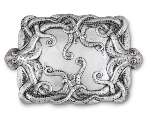 Polished Octopus Centerpiece Tray