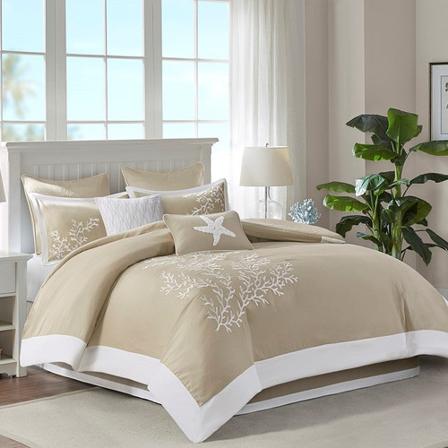 Sand and Shore King Size 6-Piece Comforter Bedding Collection