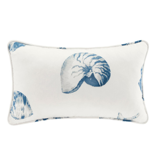 Seashell Blues Decorative Pillows - Set of 2
