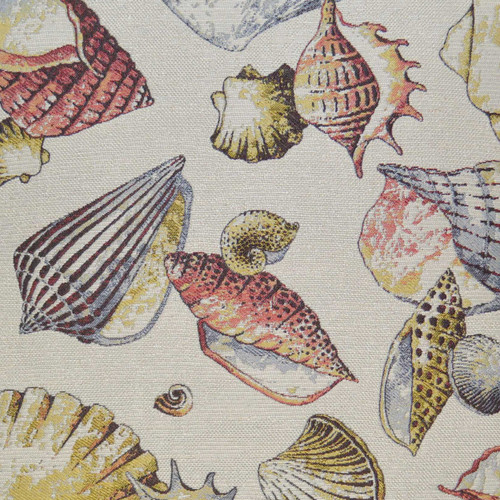 Shell Game Luxury Pillow close up fabric