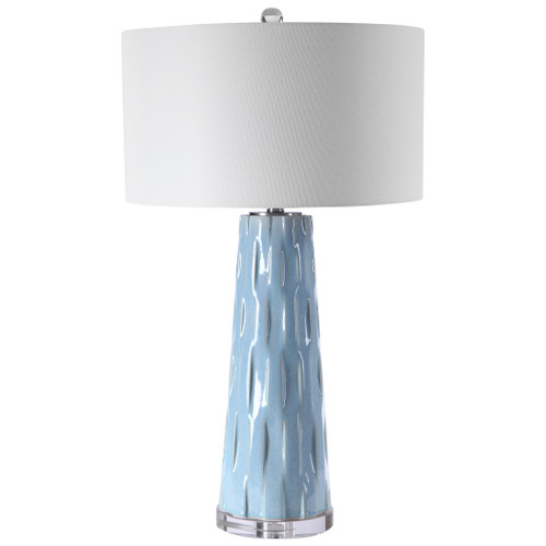 Breeze Light Blue Table Lamp