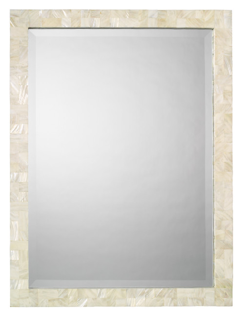 Sea Chic Mirror in Mother of Pearl
