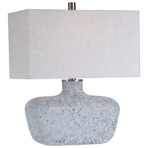 Ocean Textured Glass Table Lamp