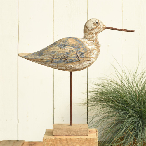 Navy and Driftwood Sandpiper Decor beauty