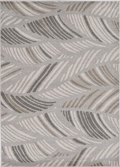 Grey Palm Folia Lucia Indoor-Outdoor Rug