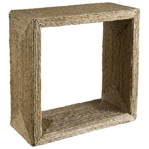 Aurora Woven Open Accent Side Table