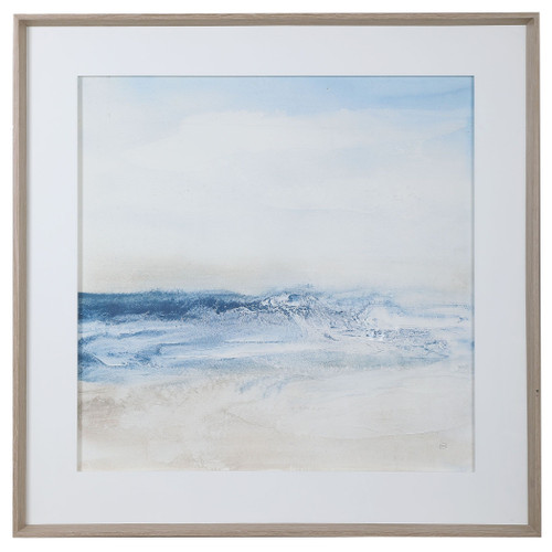 Large Surf And Sand Framed Print