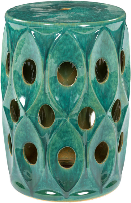 Erika Sea Green Bungalow Garden Stool